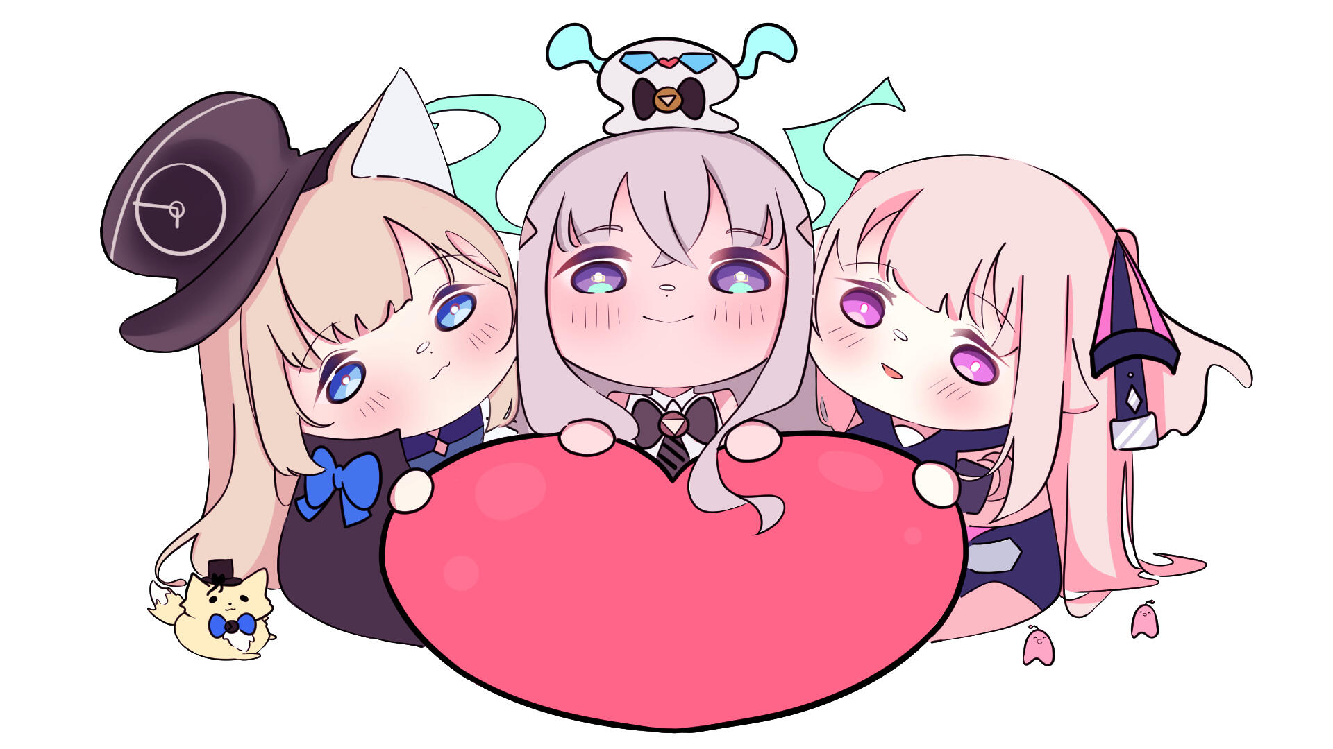 Aoi Tokimori, Meno Ibuki, Iku Hoshifuri (Cosmia)